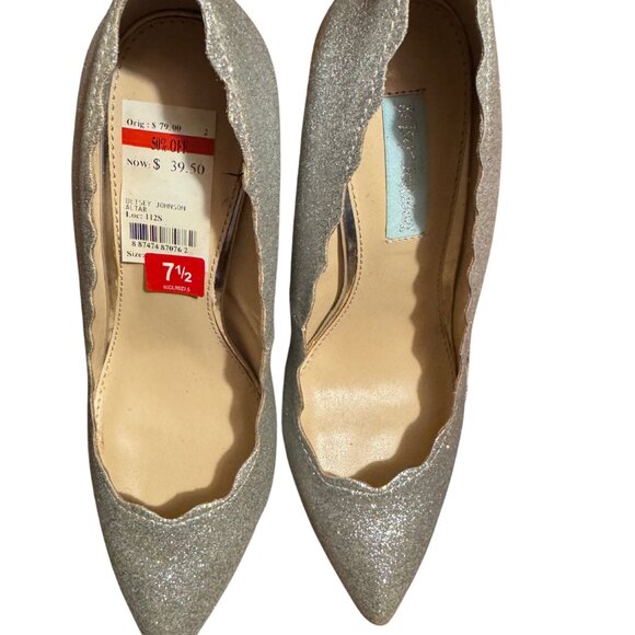 Betsey Johnson Shoes - Betsey Johnson Glitter Pumps Size 7.5